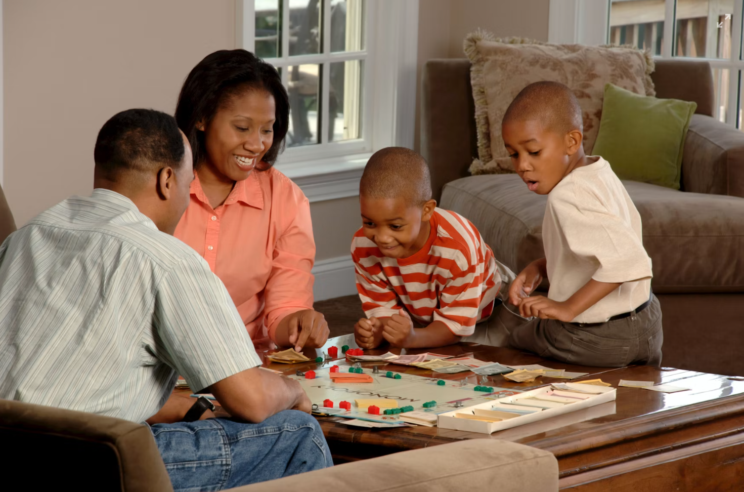 Staying for the children